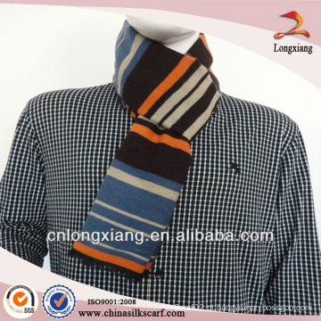 Pele de viscose de seda quente de 2013 Winter Warm Stripe